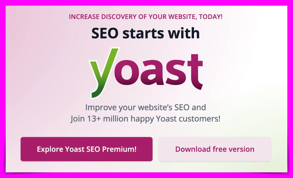 Yoast seo 플러그인 세팅법